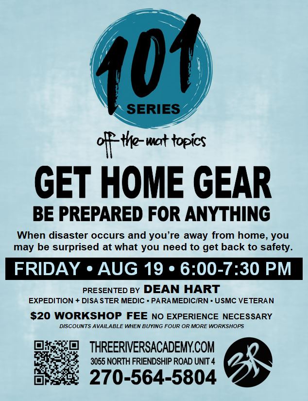 101 SERIES WORKSHOPS - Three Rivers Martial Arts Academy